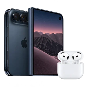 iPhone 18 Duo 256 GB med AirPods – familjepaket för två iPhone 18 Duo (256 GB) + AirPods