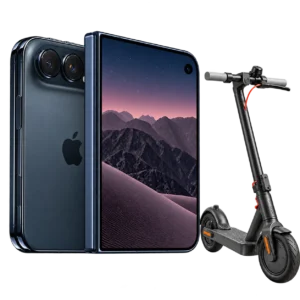 iPhone 18 Duo 256 GB med Xiaomi Scooter 4 Lite 2nd gen – familjepaket för fyra iPhone 18 Duo (256 GB) + Xiaomi Scooter 4 Lite 2nd gen