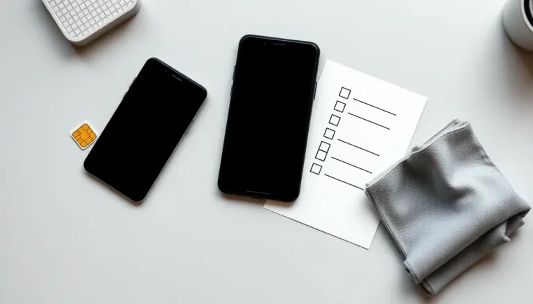 Smartphones, SIM-kort och checklista inför köp med abonnemang
