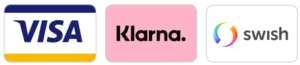 Visa Klarna Swish
