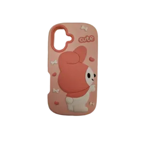 Rosa kanin skal iPhone XS Rosa kanin skal