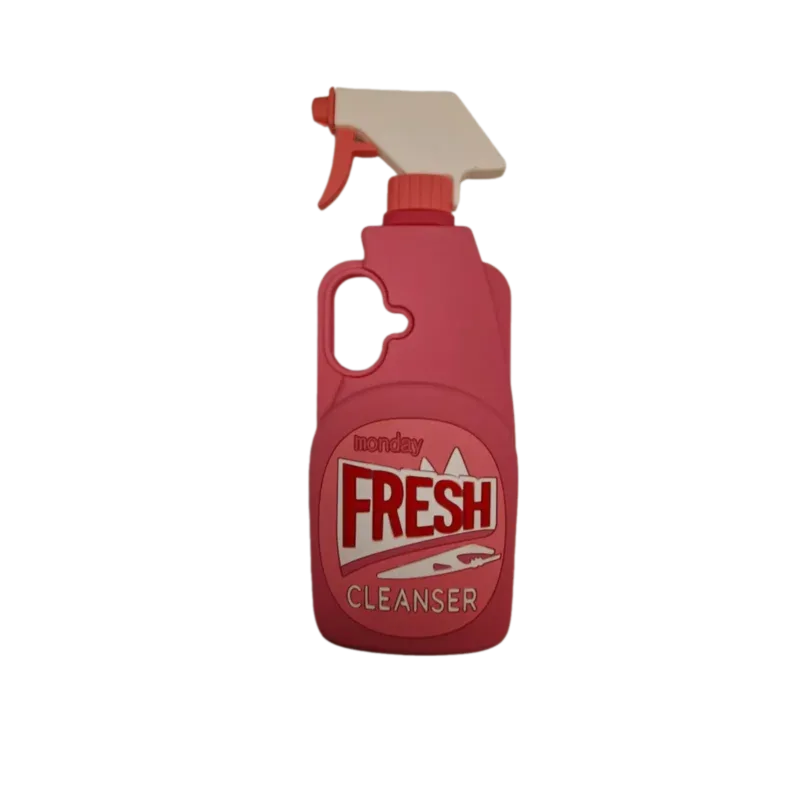 iPhone XS Rosa sprayflaska skal