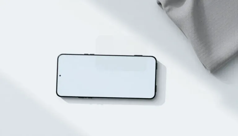 Montering av härdat skärmskydd på Samsung Galaxy S25 Ultra med monteringsram