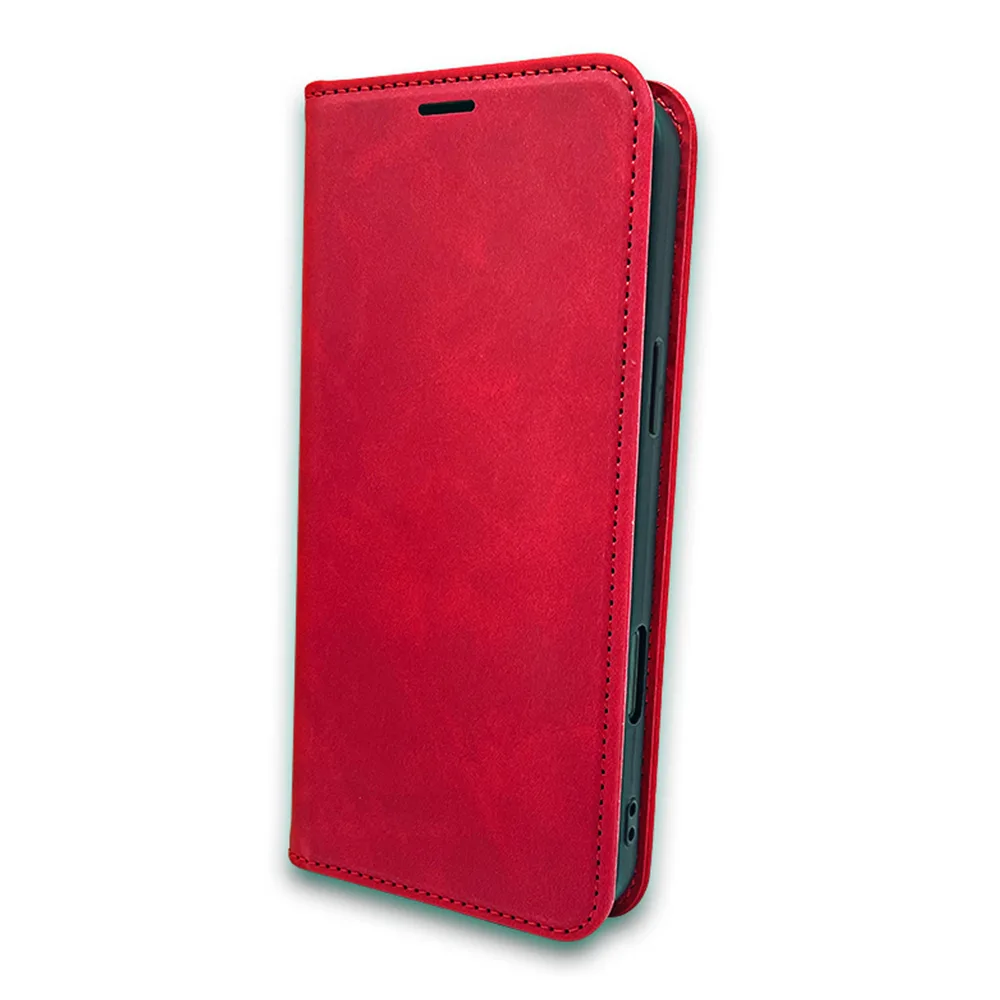 Smart Suede case for iPhone 17 Air 6,6″ red