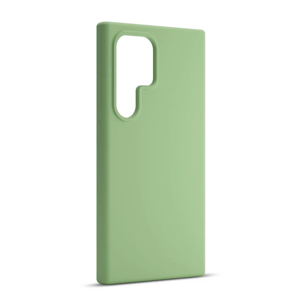 Etteri Silicone case för Samsung Galaxy S25 Ultra, ljusgrön