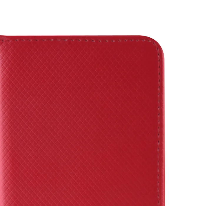 Smart magnetfodral för Samsung Galaxy S21 rött