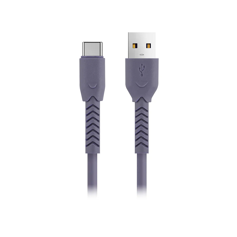Maxlife MXUC-04 cable USB - USB-C 1,0 m 3A purple