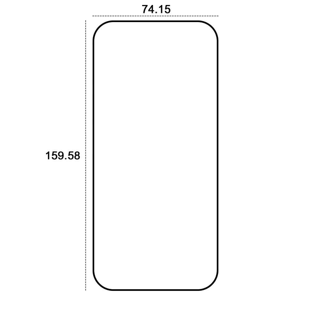 Etteri tempered glass 9D for iPhone 16 Pro Max 6,9″