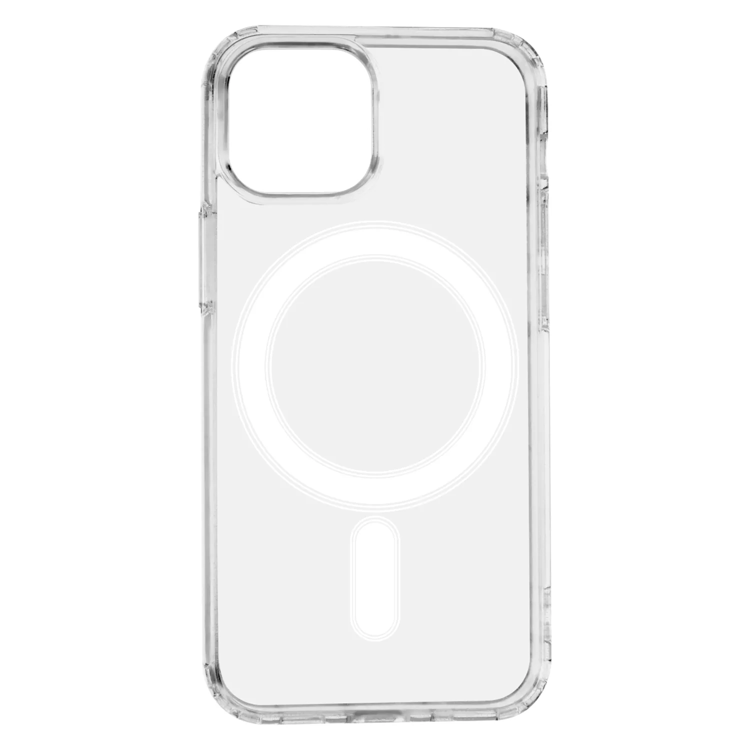 Anti Shock 1,5 mm Mag case for iPhone 13 Mini 5,4″ transparent big hole