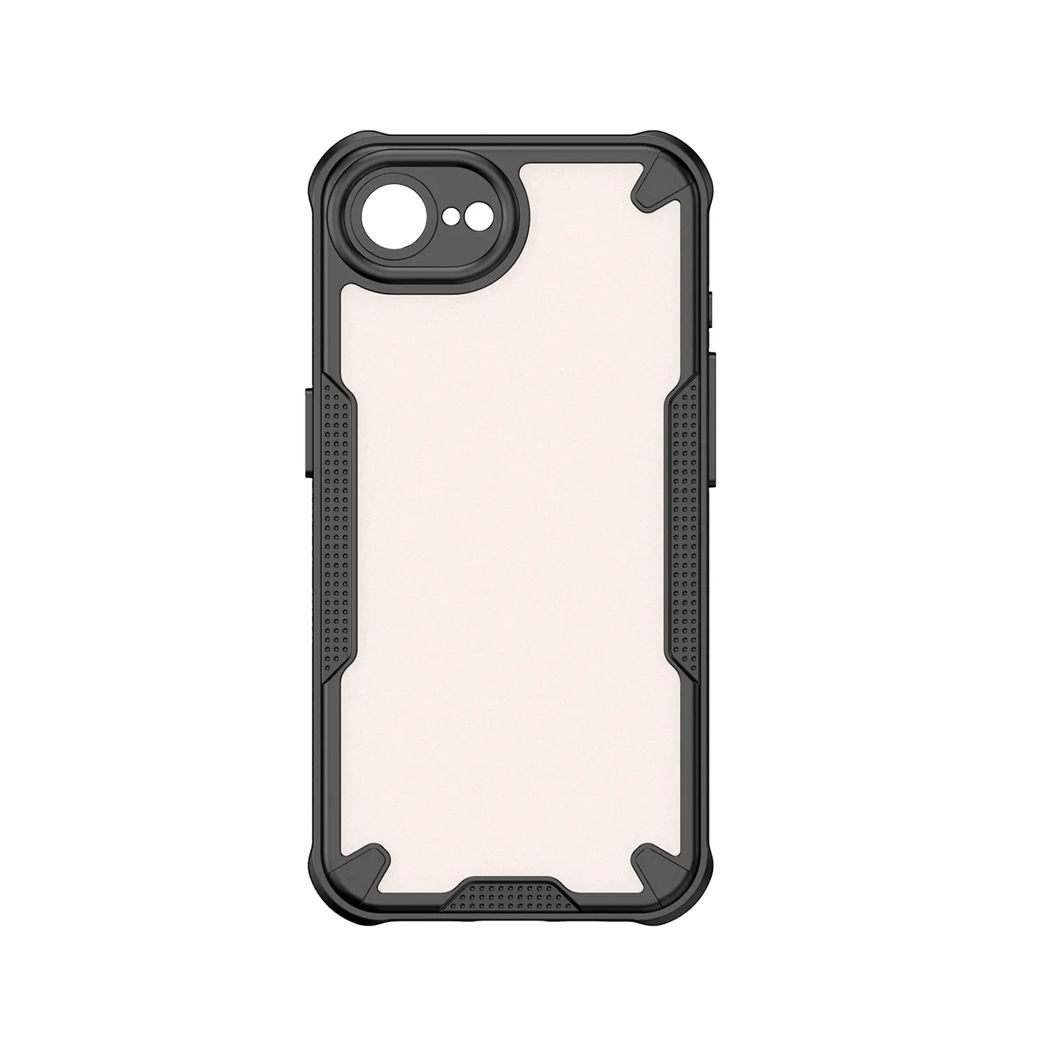 Defender Matt-fodral för iPhone 16e i svart