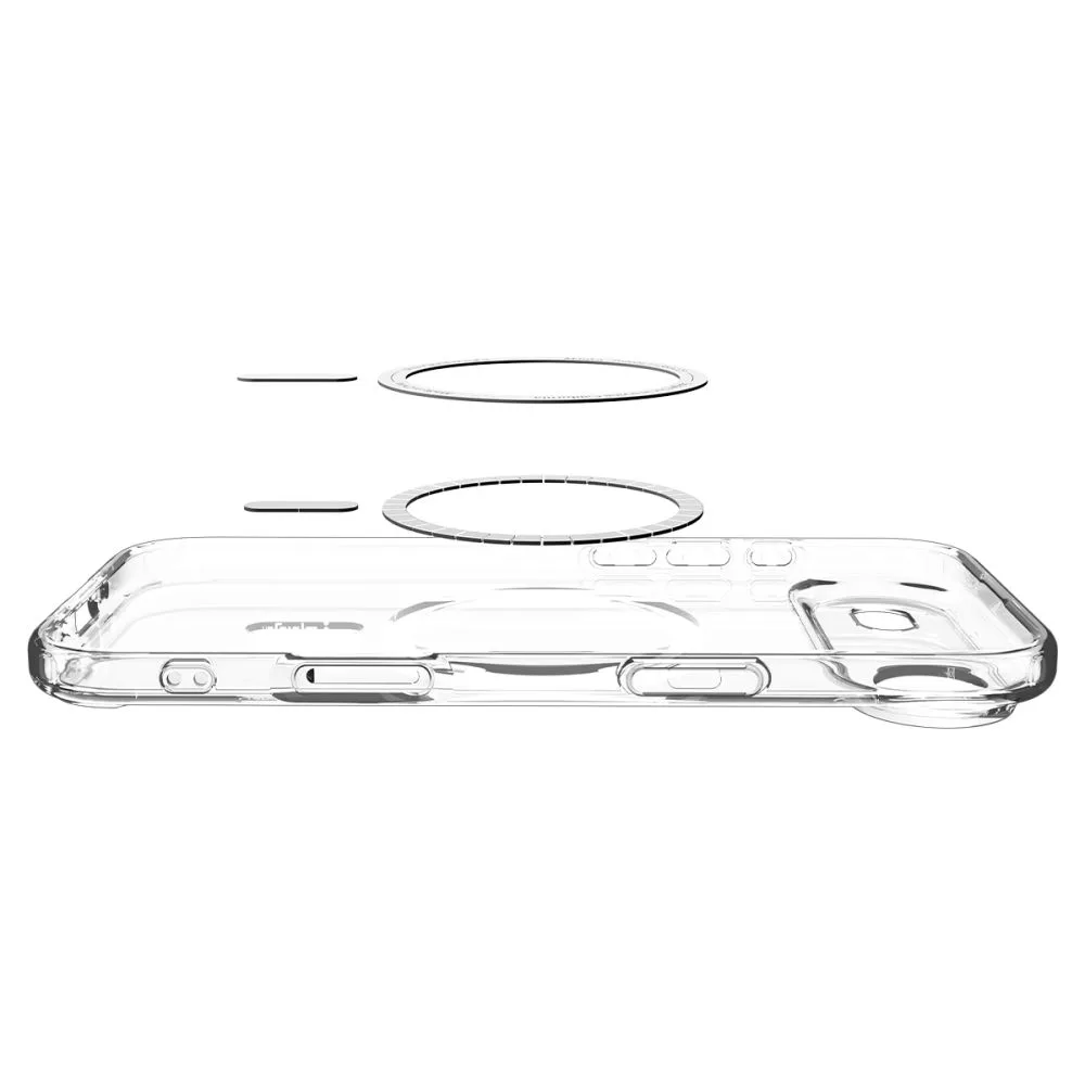 Spigen Ultra Hybrid Mag Magsafe case for iPhone 17 Air Clear/Gold