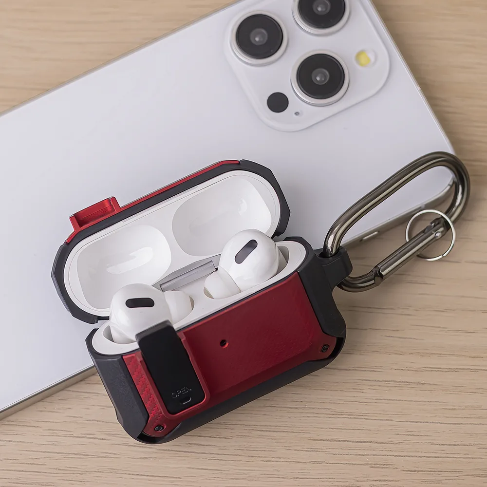 Fodral för Airpods Pro Nitro röd