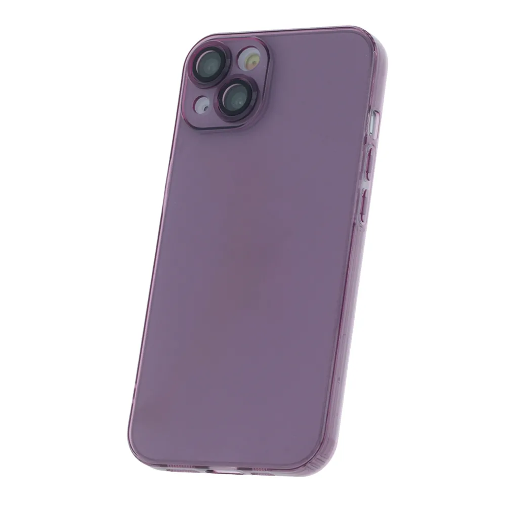 Slim Color fodral för modell Samsung Galaxy A25 5G (global) plommon