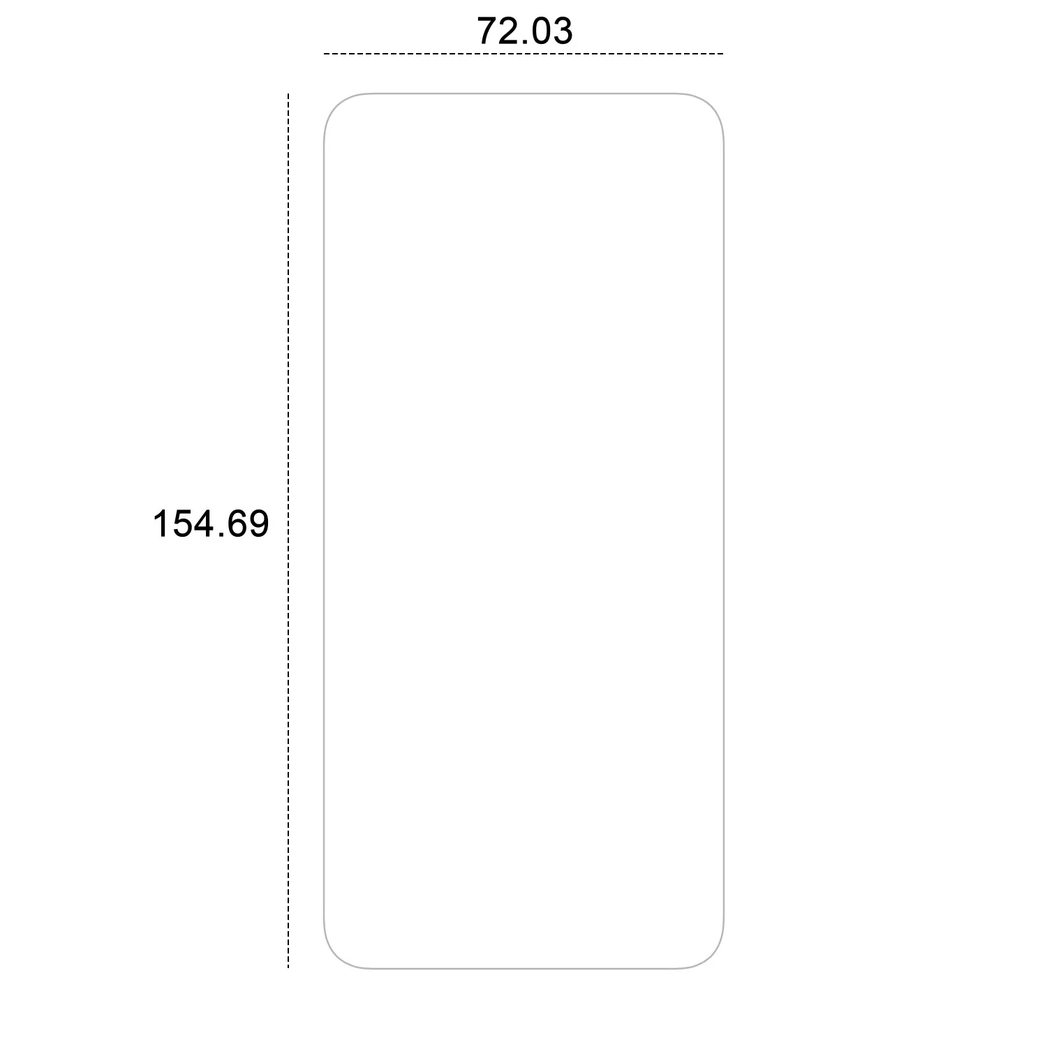 Ett hybridglas för Samsung Galaxy S25 Plus