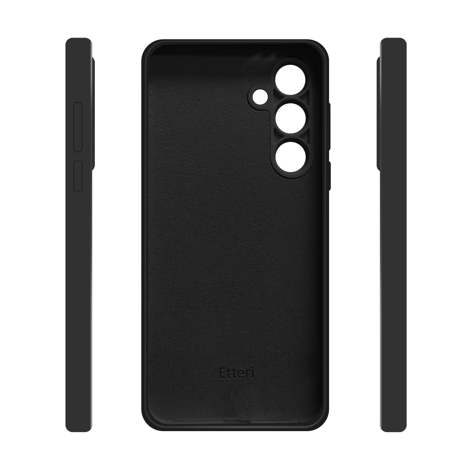 Etteri Silicone case for Samsung Galaxy A36 5G black