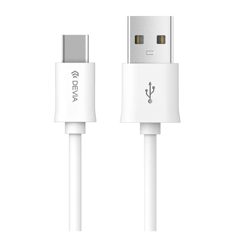Devia cable Smart EC066 USB – USB-C 2,0 m 2,1A white