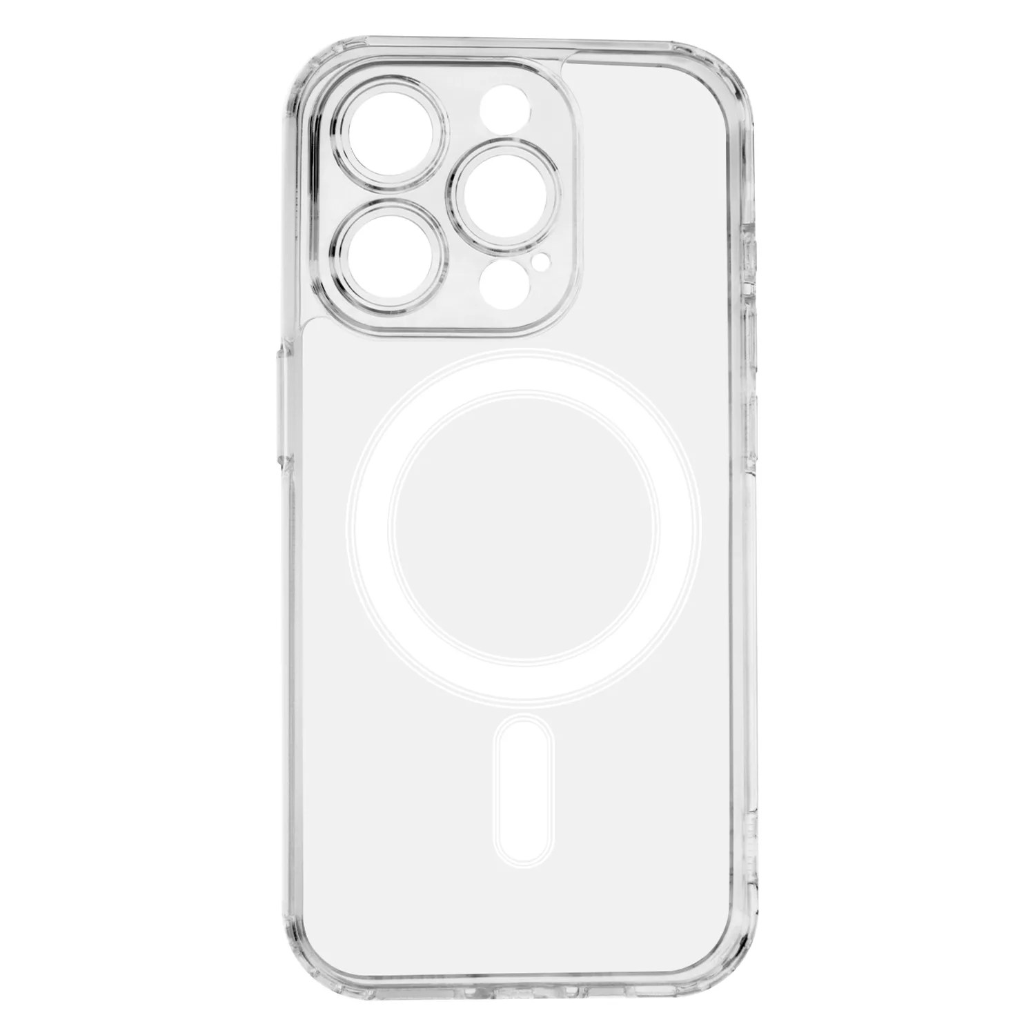 Anti Shock 1,5 mm Mag case for iPhone 15 Pro 6,1″ transparent camera protection