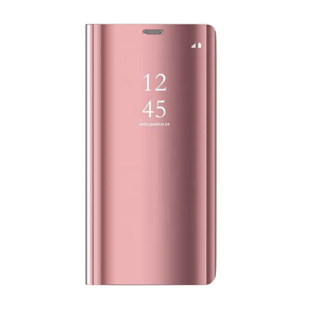 Smart Clear View-fodral för Samsung Galaxy A15 4G / A15 5G rosa