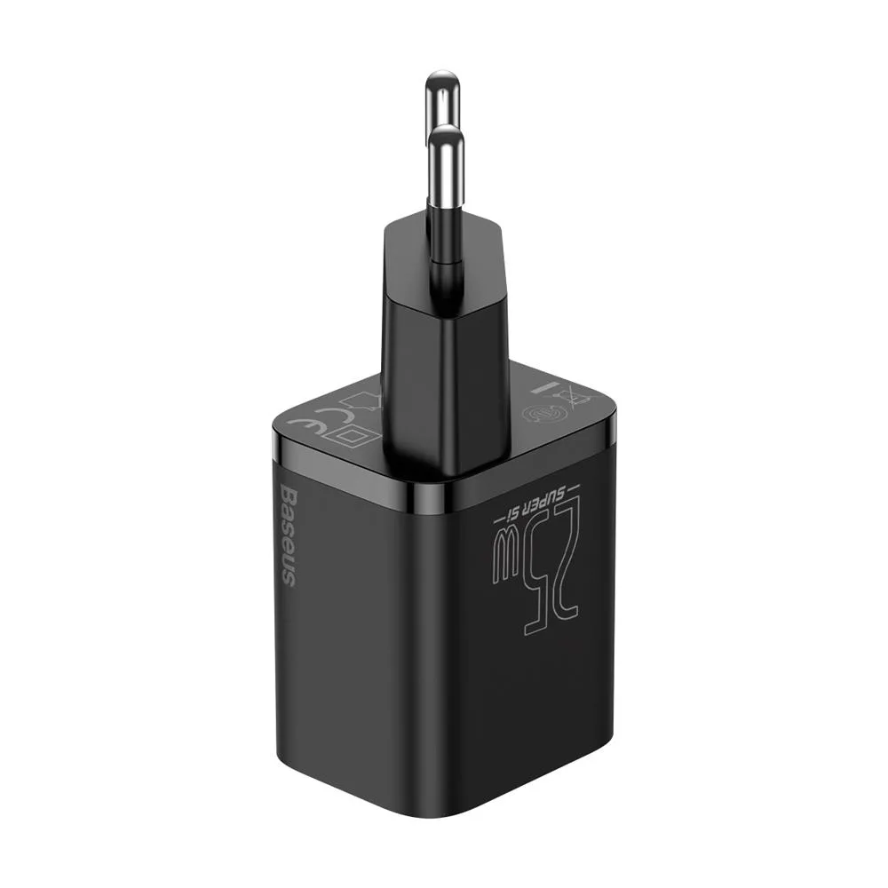 Baseus väggladdare Super Si PD 25W 1x USB-C svart