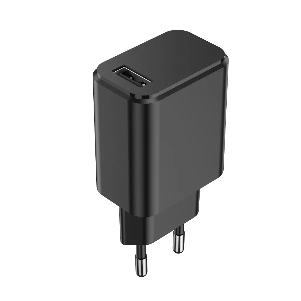 Setty laddare 1x USB 3A svart + USB-C-kabel 1,0 m
