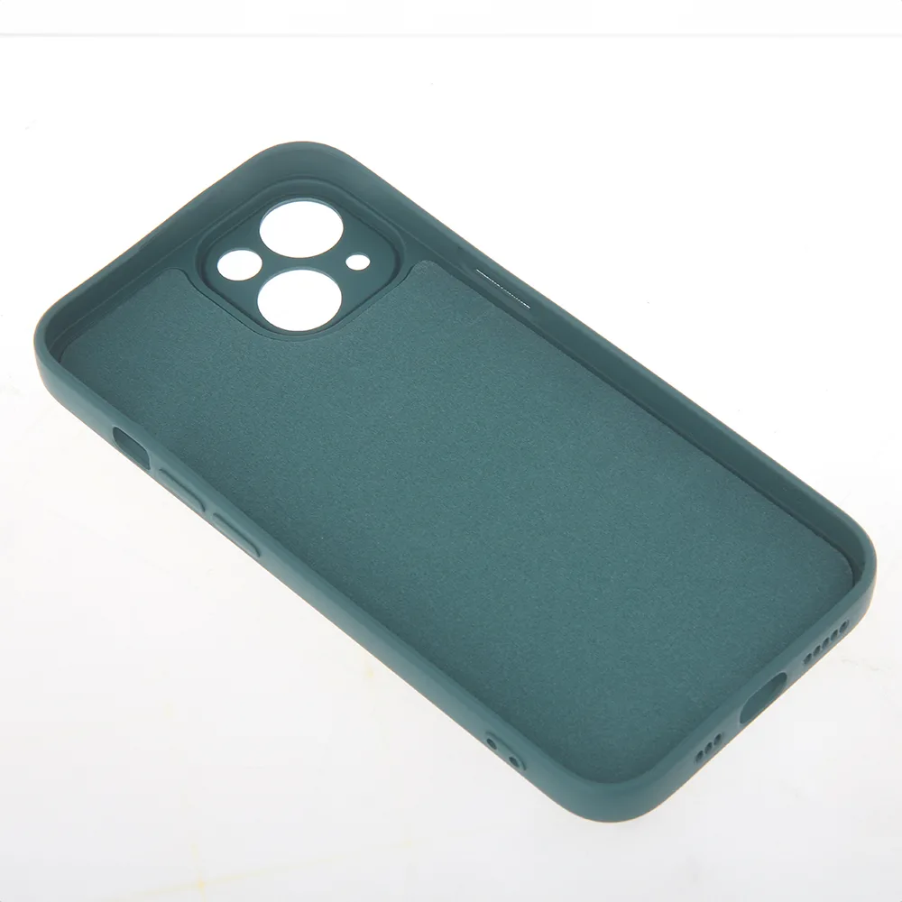 Enkelt Color Mag-fodral för iPhone 16 Plus 6,7″ i mörkgrön