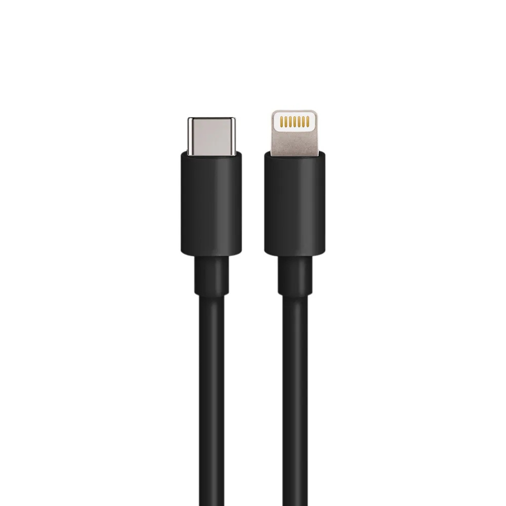 Maxlife MXCC-04 PD QC bil-laddare 1x USB-C 1x USB 20W svart + USB-C – Lightning-kabel 27W