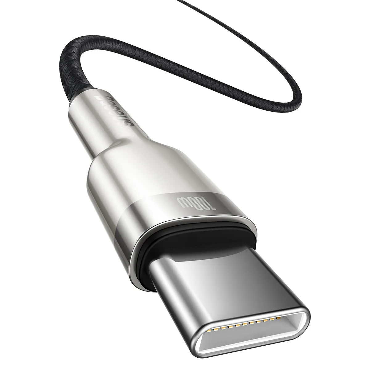 Baseus cable Cafule Metal PD USB-C – USB-C 2,0 m black 100W