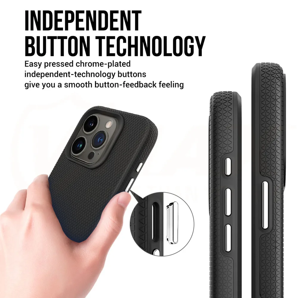 Vmax Triangle-fodral för Samsung Galaxy S23 FE i svart