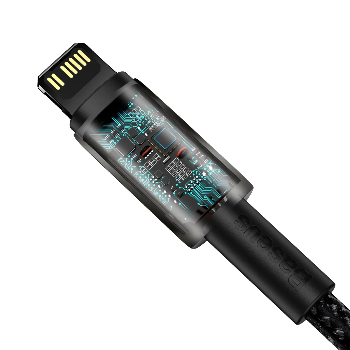 Baseus sladd Tungsten PD USB-C – Lightning 2,0 m svart 20W