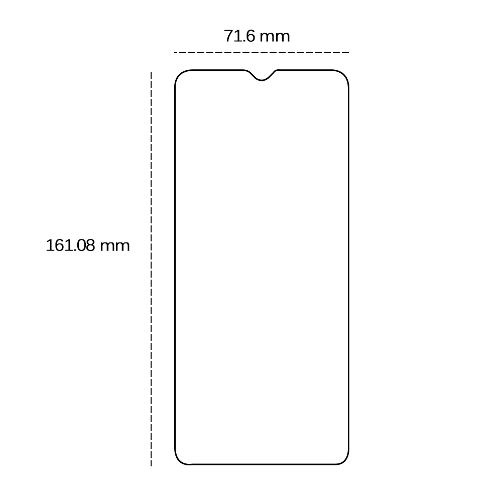 Tempered glass 2,5D for Samsung Galaxy XCover 7