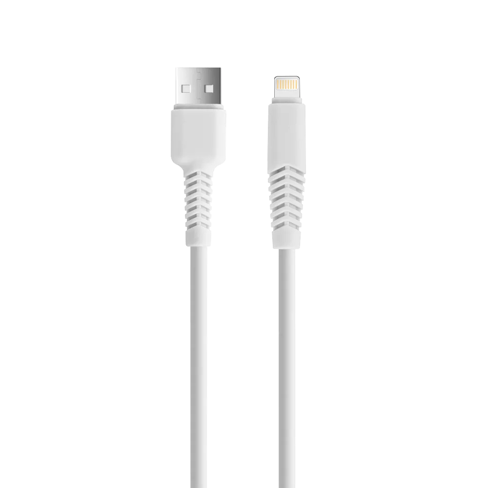 Setty USB – Lightning-kabel 3 m 2A KSA-L-320 vit
