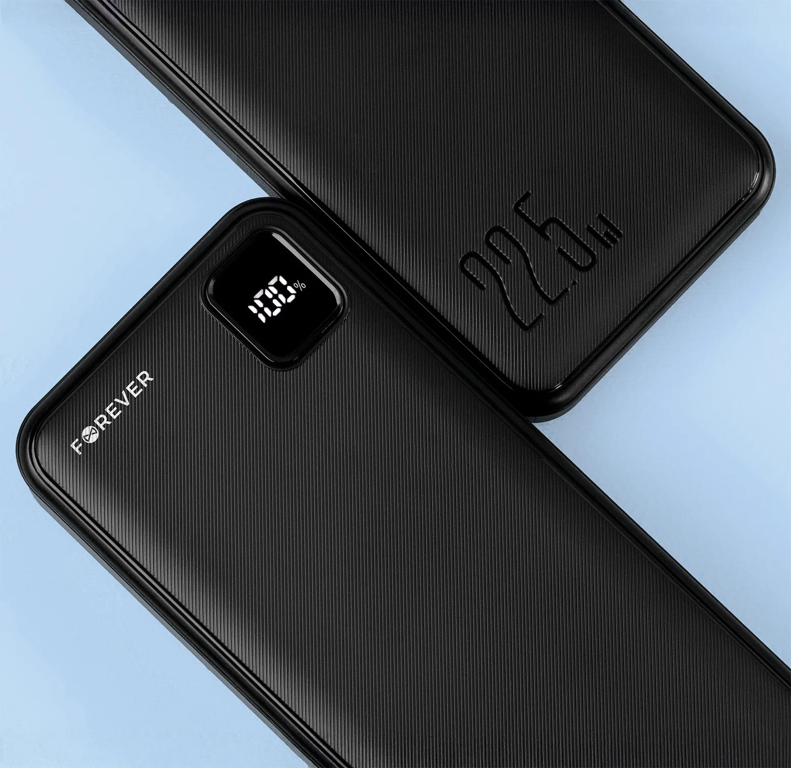 Forever power bank TB-300M PD QC 22,5W 10000 mAh black