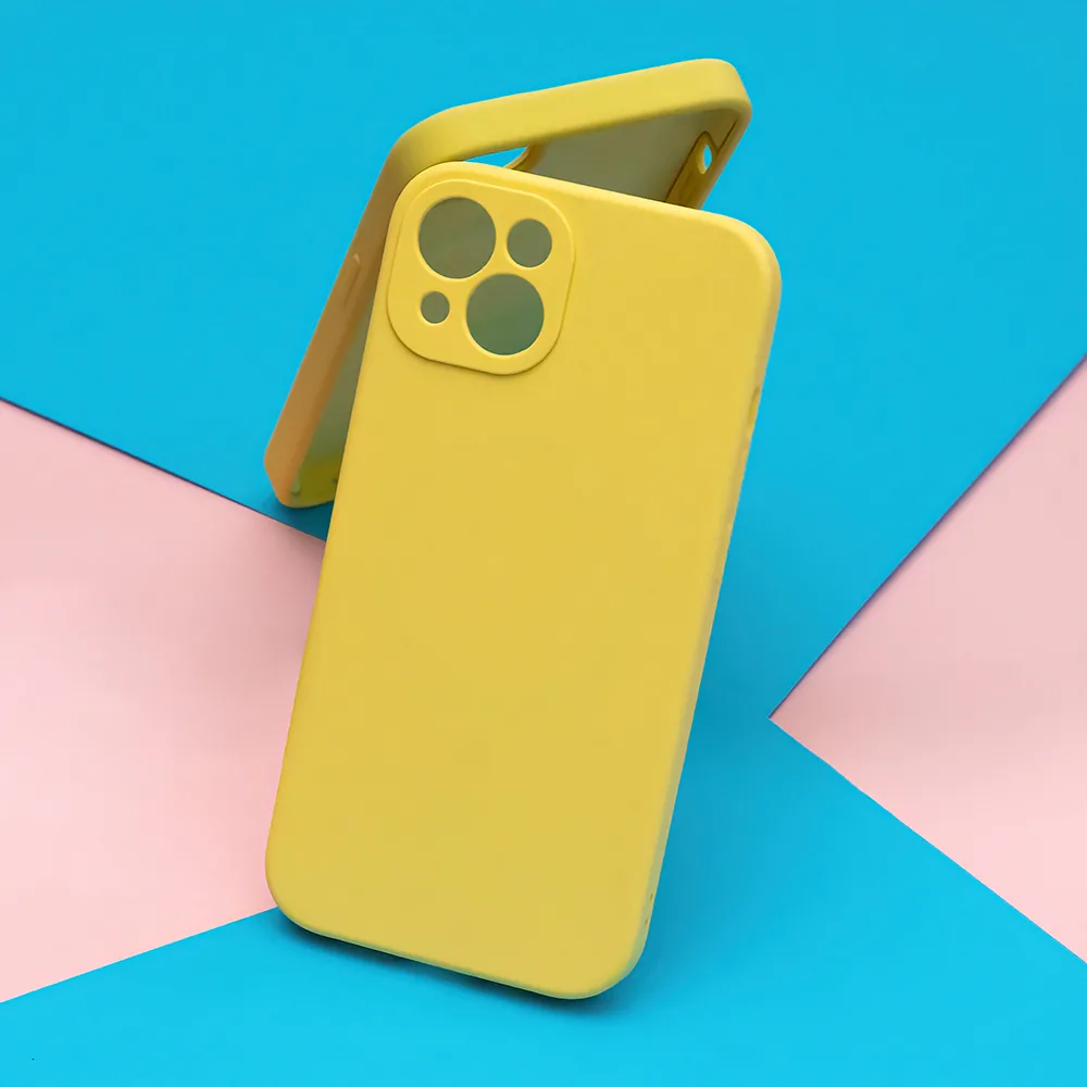 Mag Invisible fodral för iPhone 13 6,1″ pastellgult