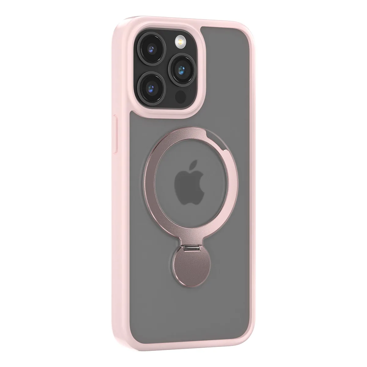 Kommafodral Joy Shark Mag för iPhone 15 rosa