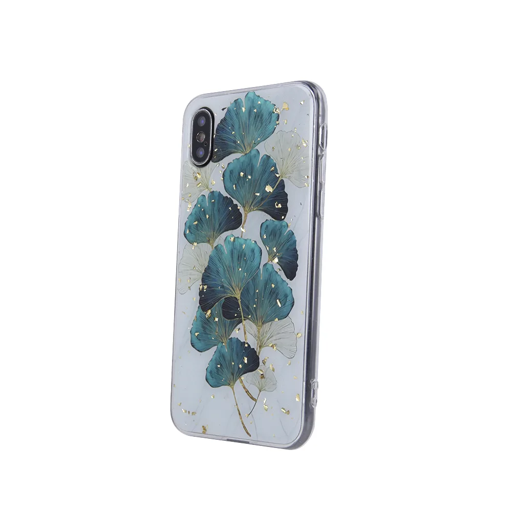 Guld Glam fodral för Samsung Galaxy A14 4G / A14 5G blad