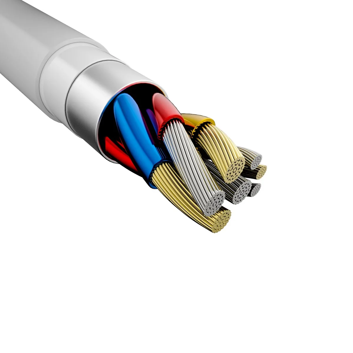 Devia adapter EC609 USB-C – USB-C (port) + USB-C (port) vit