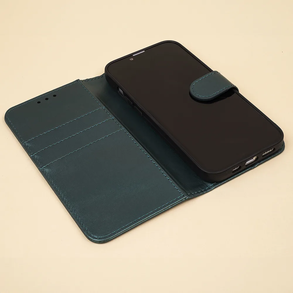 Smart Classic fodral för Xiaomi Redmi A1 / Redmi A2 mörkgrön