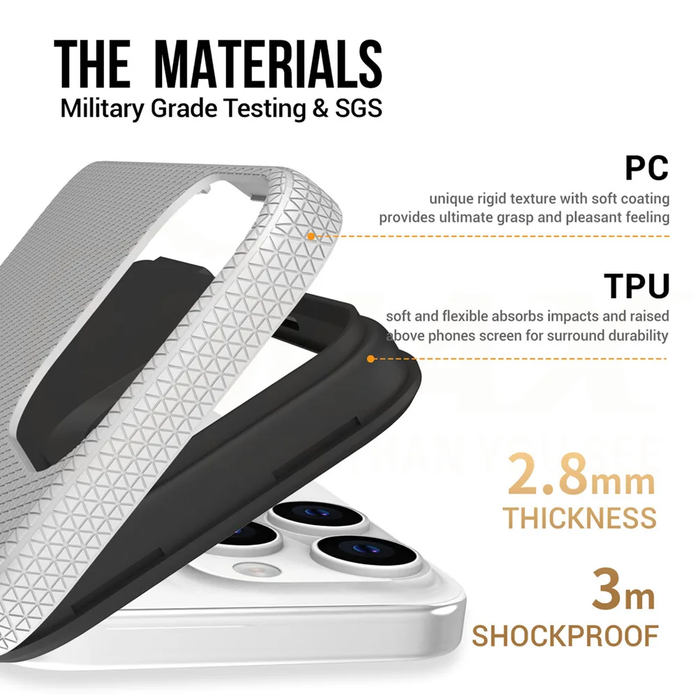 Vmax Triangle fodral för Samsung Galaxy A35 5G silver