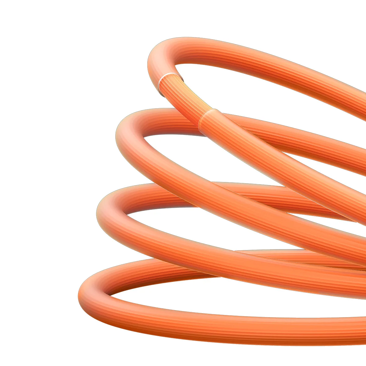 Baseus cable CoolPlay USB – USB-C 1m 100W orange