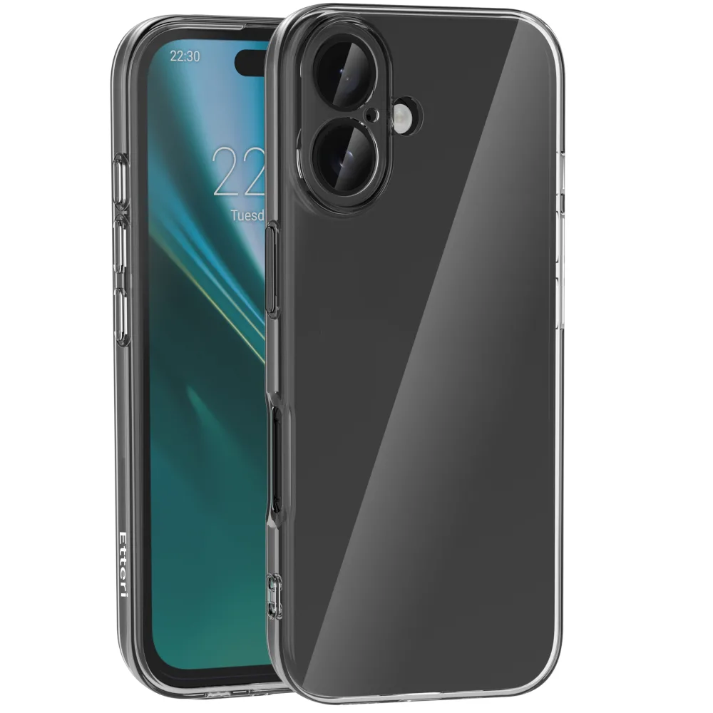Etteri Clear-fodral för iPhone 16 Plus 6,7″