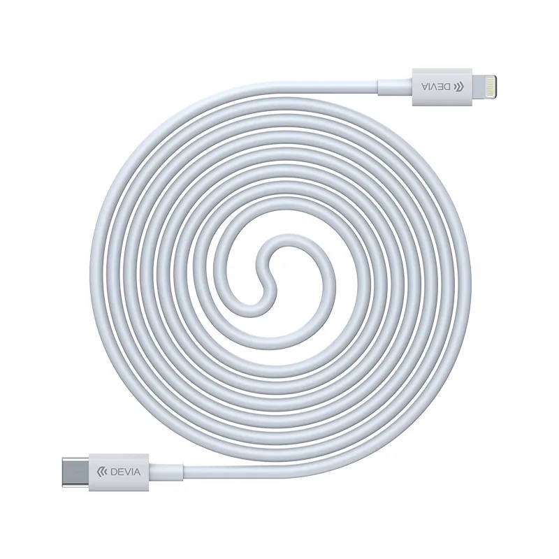 Devia cable Smart EC146 PD USB-C – Lightning 20W 3A white