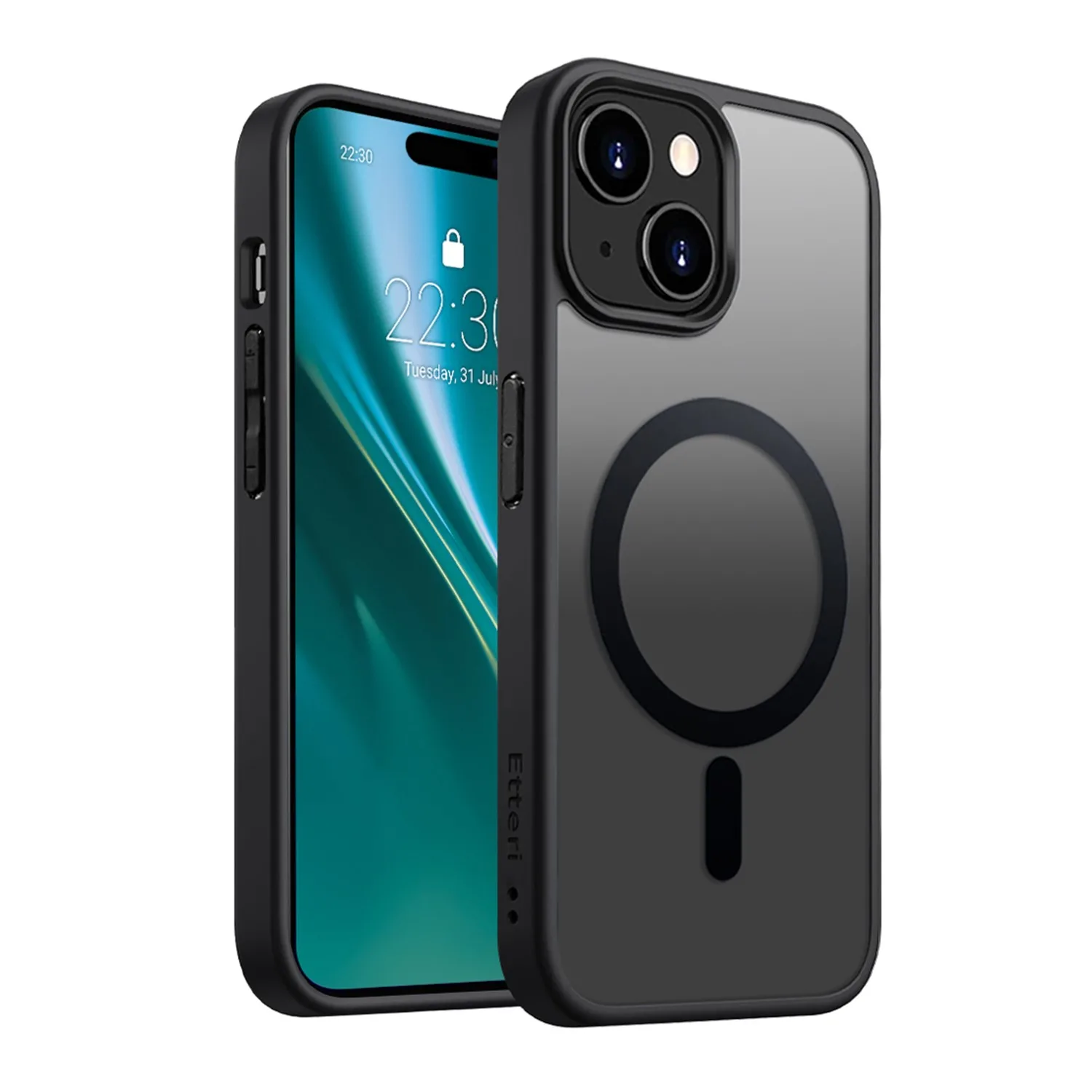 Etteri Matt Mag case for iPhone 17 Air black