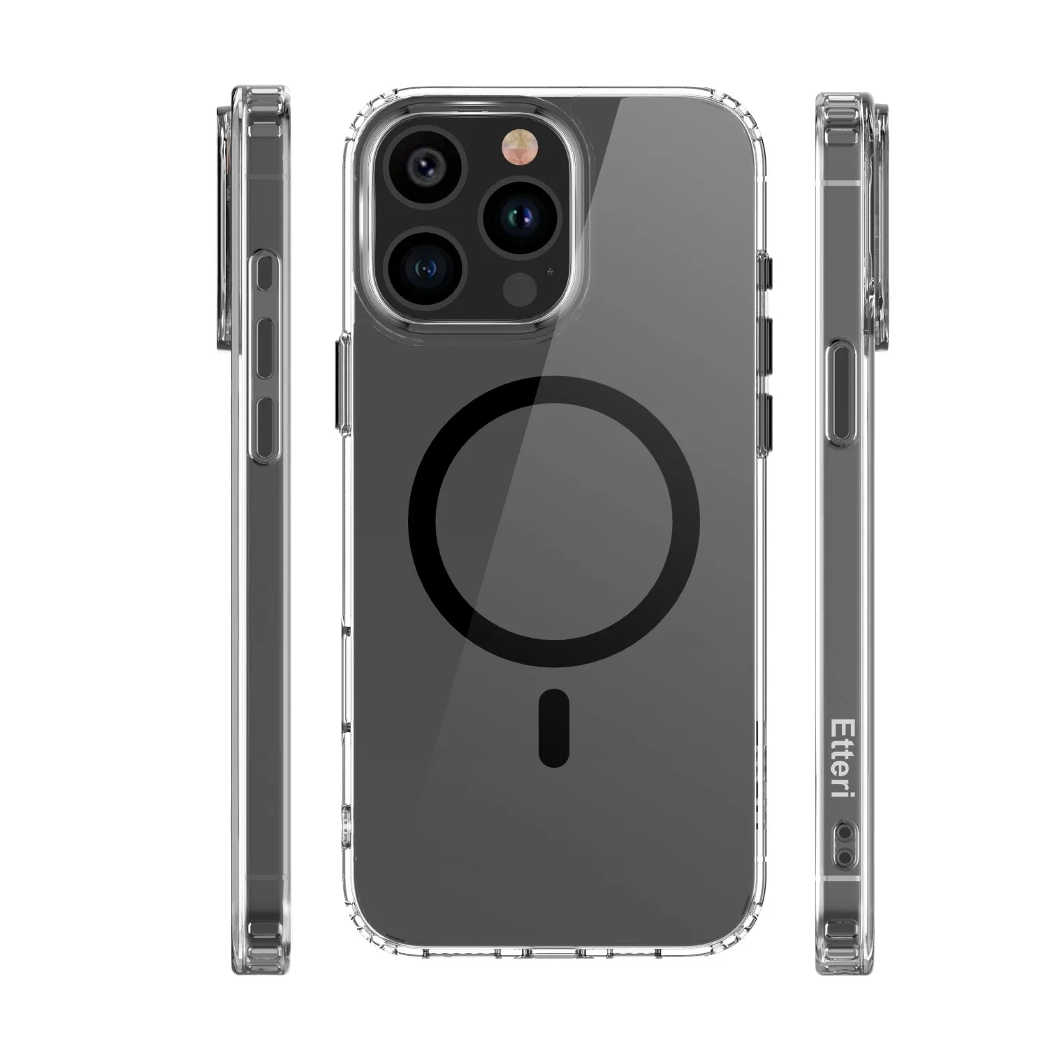 Etteri Color Mag case for iPhone 15 Pro Max 6,7″ black