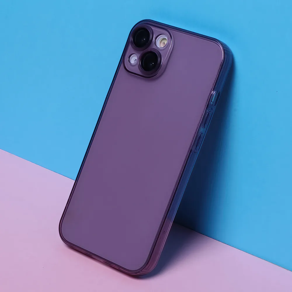 Slim Color fodral för modell Samsung Galaxy A25 5G (global) plommon