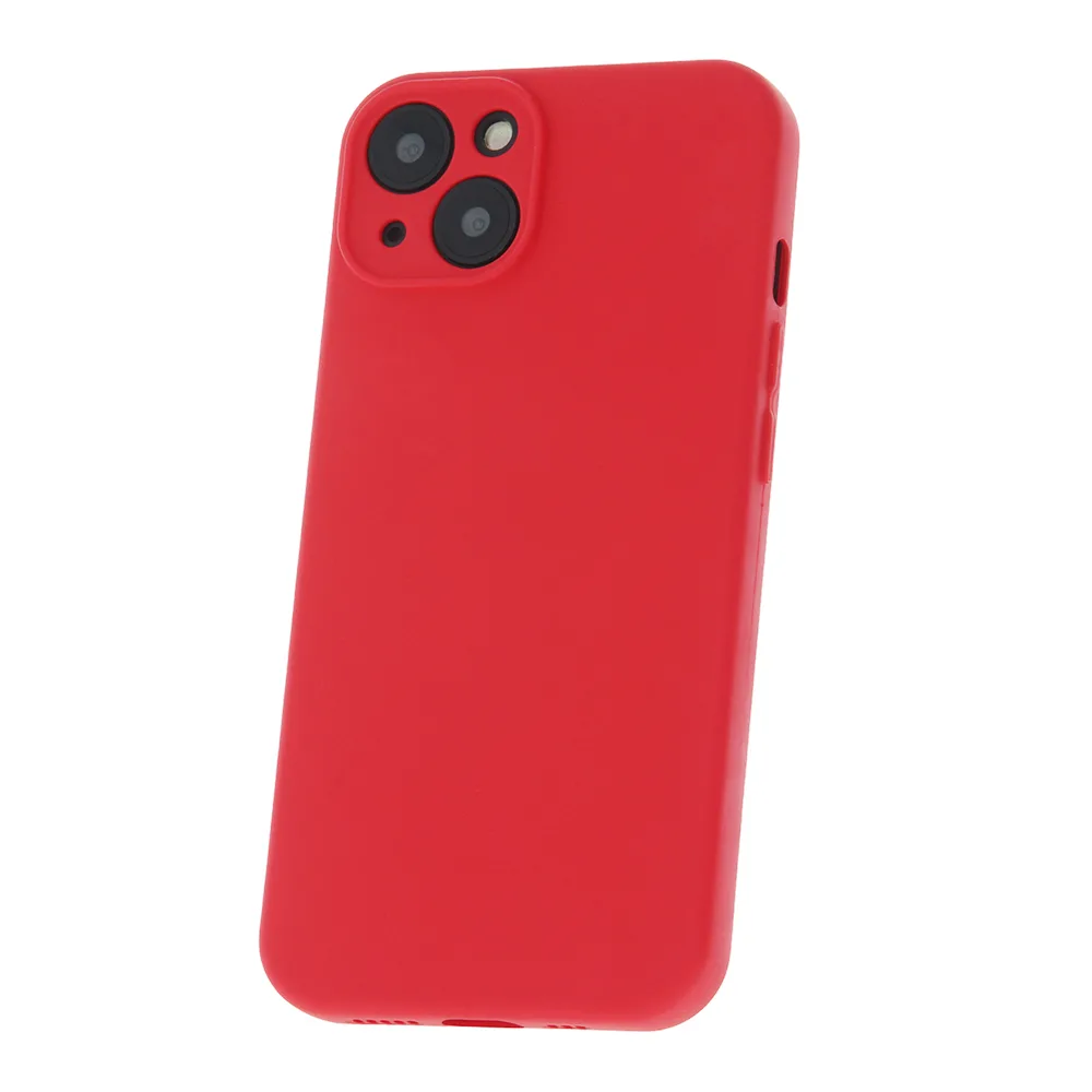 Röd silikonfodral till Samsung Galaxy S25 Edge