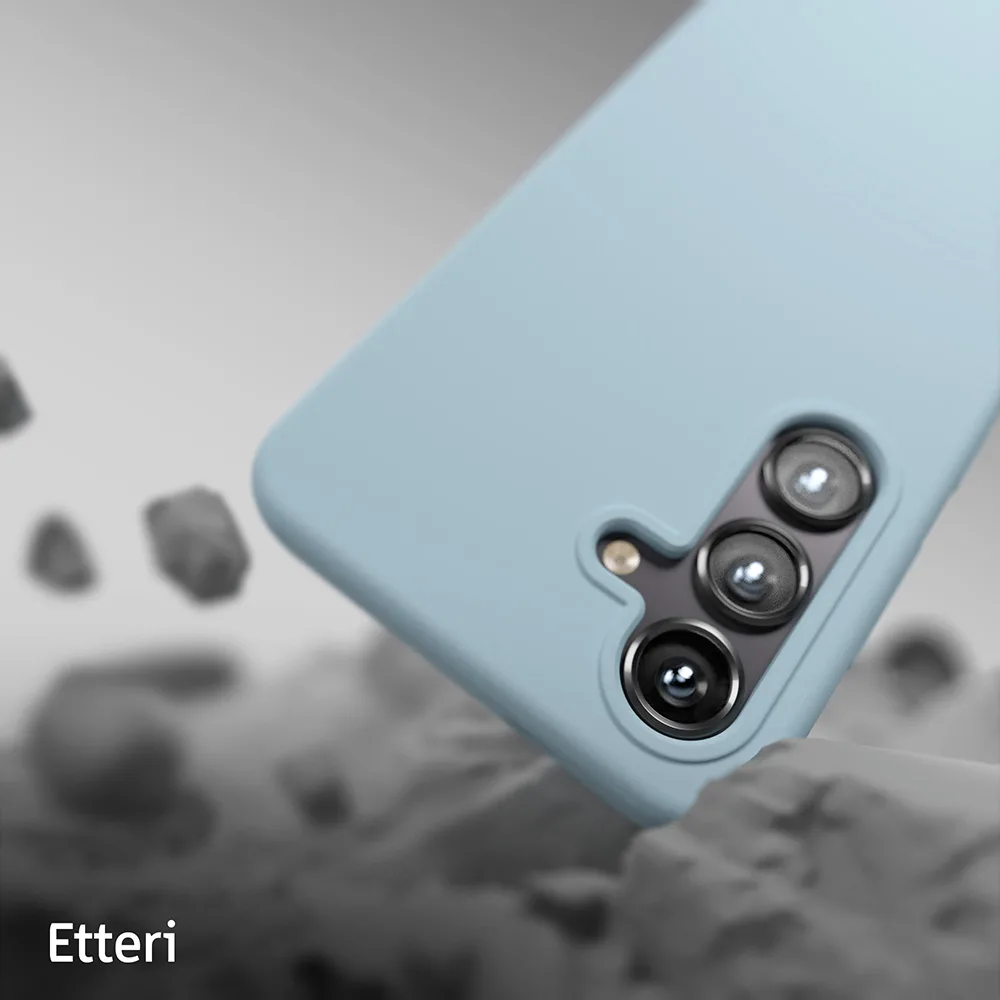 Etteri Silicone case för Samsung Galaxy S24 ljusblå