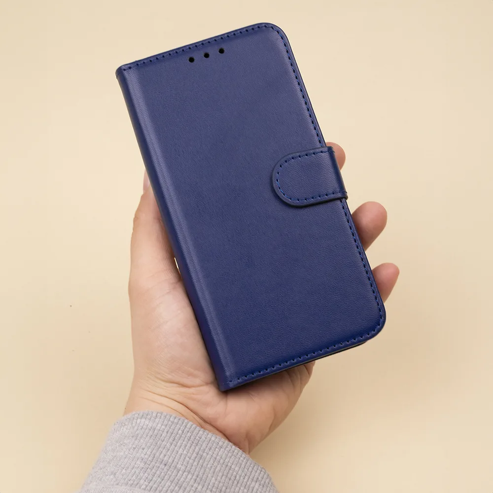 Smart Classic fodral för Samsung Galaxy M21 marinblå