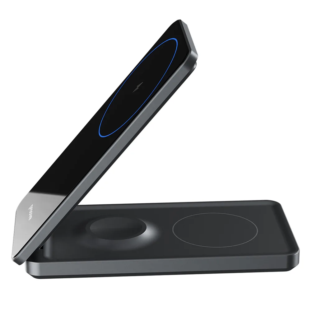 Proove trådlös laddare Metal Edge 3 i 1 grå