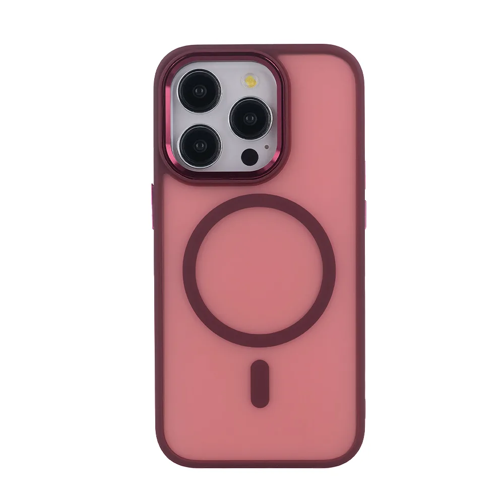 Frozen Mag case for Samsung Galaxy S25 Ultra red