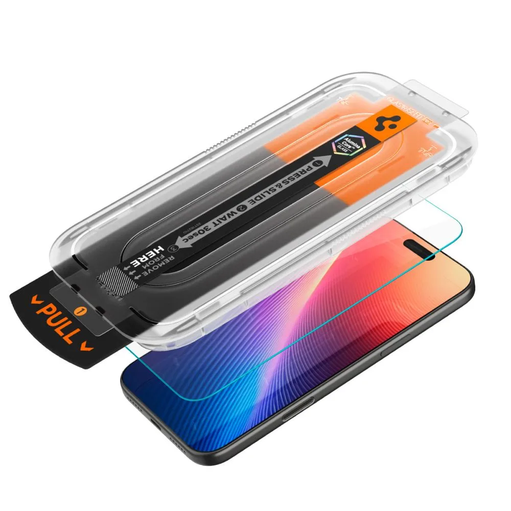 Spigen tempered glassGlas.Tr ”Ez Fit Pro” for iPhone 17 Air Clear